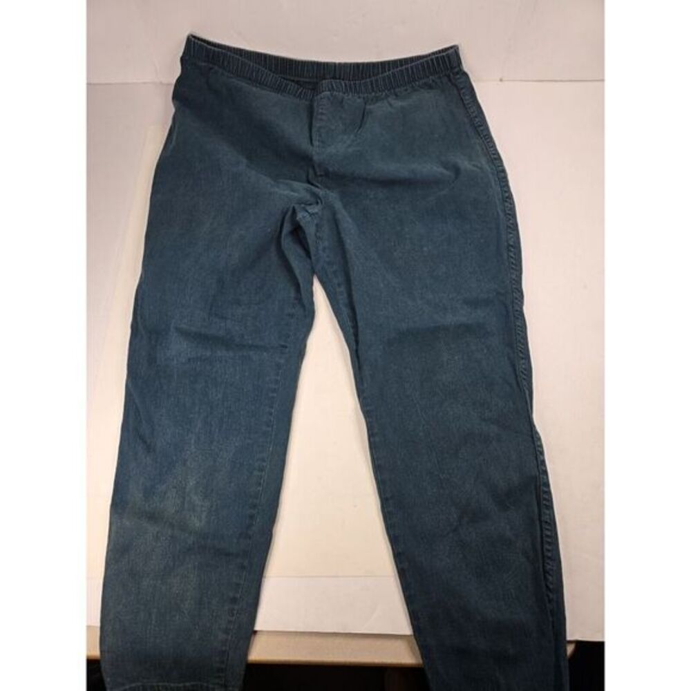 Faded Glory Size 26 X 28 Pull On Jeans Stretch Vintage Lounge Comfort Bohemian